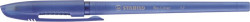Gukov pero, 0,35 mm, s vrchnkom, STABILO "Re-Liner", modr