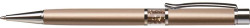 Gukov pero, zlat, stred plnen tops SWAROVSKI kritom, 14cm, ART CRYSTELLA