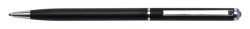Gukov pero, s tanzanite fialovm kritom SWAROVSKI, 13 cm, ART CRYSTELLA, ierna