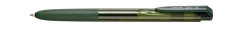 Glov pero, 0,35 mm, stlac mechanizmus, UNI "UMN-155N", poovncka zelen