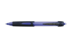 Gukov pero, 0,4 mm, stlac mechanizmus, UNI "SN-220 Powertank", modr