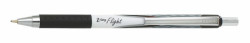 Gukov pero, 0,34 mm, stlac mechanizmus, ZEBRA "Z-Grip Flight", ierna
