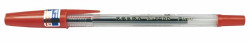 Gukov pero, 0,24 mm, s vrchnkom, ZEBRA "N-5200", erven