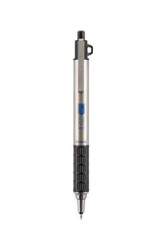 Gukov pero, 0,24 mm, stlac mechanizmus, nerezov oce, ZEBRA "X-701", modr