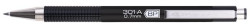 Gukov pero, 0,24 mm, stlaci mechanizmus, farba tela: ierna, ZEBRA "F-301 A", modr