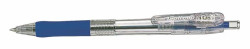Gukov pero, 0,21 mm, stlac mechanizmus, ZEBRA "Tapli Clip ECO", modr