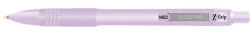 Gukov pero, 0,27 mm, stlac mechanizmus, fialov telo pera, ZEBRA "Z-Grip Pastel", modr
