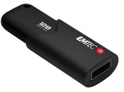 USB k, 128GB, USB 3.2, so ifrovanm, EMTEC "B120 Click Secure"
