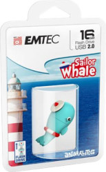 USB k, 16GB, USB 2.0, EMTEC "Whale"
