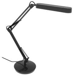 Stolov lampa, LED, 7 W, ALBA "Ledscope", ierna