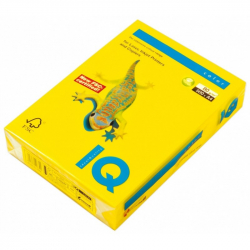 Farebný papier A4 80g žiarivo žltý IG50