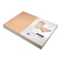 Farebný papier A4 80g pastelové farby 5 x 50ks