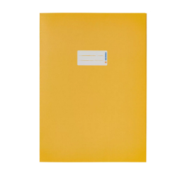 Obal na zošity A4 papier žltý