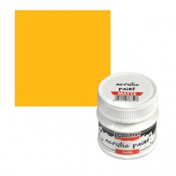 Akrylová farba Pentart 50ml slnečná žltá 1225