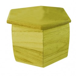 Hobby drevená krabička šesťhranná 11241