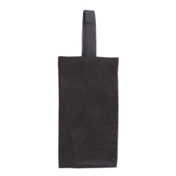 Textilná taška čierna 17x34cm  38304