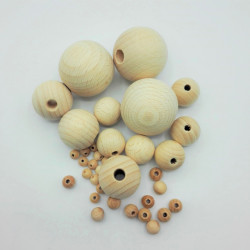 Hobby drevené korálky, 12 mm 4338