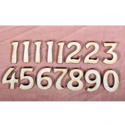 Hobby drevené čísla na hodiny, arabské č. 5516