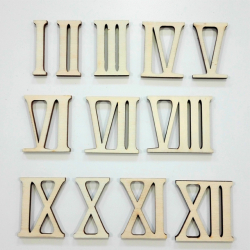 Hobby drevené čísla na hodiny, rímske č. 29564