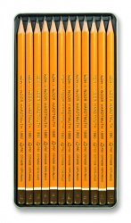 Ceruzky súprava 1582/.6B-6H ART 3hranná 7mm