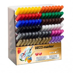 Pop.ICO DECO Marker mix 84ks 2-4mm