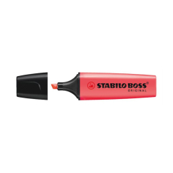 Zvýraznovač STABILO Boss červený 2-5mm