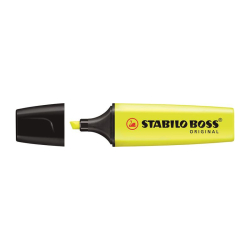 Zvýraznovač STABILO Boss žltý 2-5mm