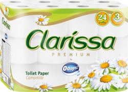 Toal.papier Clarissa/24ks 3vrstvový 
