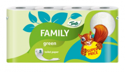 Toal.papierTENTO/8 Family 2vrst.zelen 100%recykl