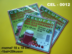 Celofan 18x18/20ks