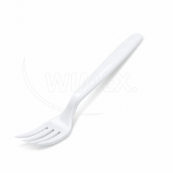Vidlička biela/50ks 22007 18,5cm,znovu použiteľná