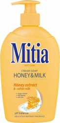 Mydlo tekuté MITIA 500ml HONEY milk s dávkovačom