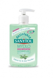 Mydlo tekuté SANYTOL 250ml dezinf.hydratačné 