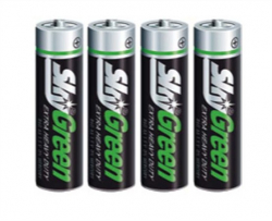 Bateria SKY AA/4ks GREEN