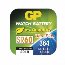 Bateria GP 364F 1,55V,17mAh,oxid str.hodin.6,8x2,1