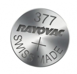 Bateria Rayovac 377 hodinková