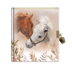 Zápisník so zámkom 1442-0360 Horses