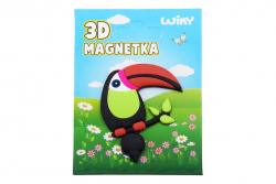 Magnetka 3D W kakadu 010924