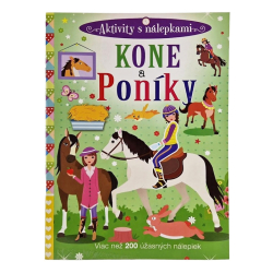 Kone a Ponky Aktivity s nlepkami 200+