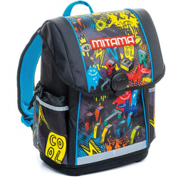 Kompaktná školská taška MITAMA Monster