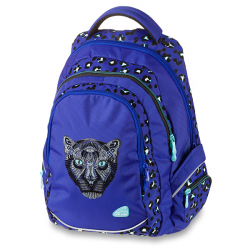 Školský batoh Fame Blue Panther