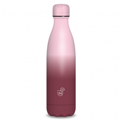 Fľaša Termo 500ml ružovo-bordová