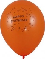 Balony guľa M 58530 HAPPY BIRTHDAY