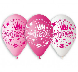 Párty balón Princess GB/PG32 12''/5ks