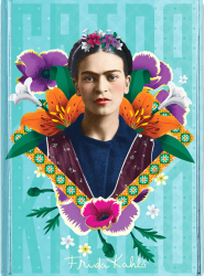 Zápisník A5 magnetický Frida Kahlo