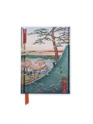 Zápisník A6 magnetický linajkový Hiroshige:Meguro