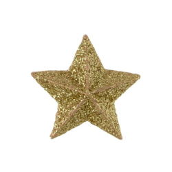 Hviezda zlat nalepovacia DD62539