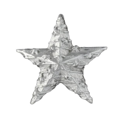 Hviezda strieborn nalepovacia DD66396