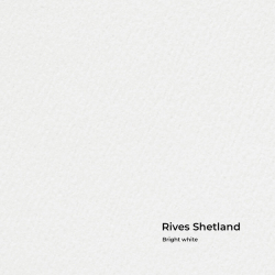 Vizitkov papier Rives Shetland Bright white 250g