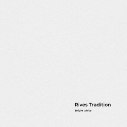 Vizitkov papier Rives Tradition Bright White 250g